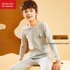 Hodohome Jungen 100% Baumwolle Bedrucktes Thermounterwäsche-Set