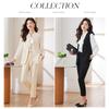 Women's Elegant Vest Suit Three-Piece Set