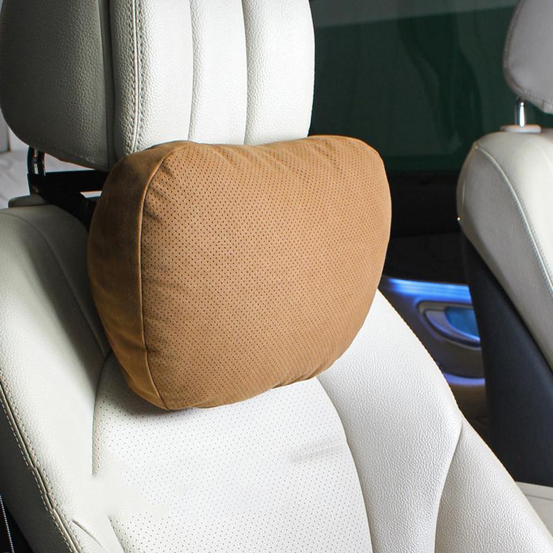 High-Grade Car Neck Pillow For Mercedes Benz Maybach - Breathable Hole Car Headrest Auto Lumbar Pillows Interior Accessories