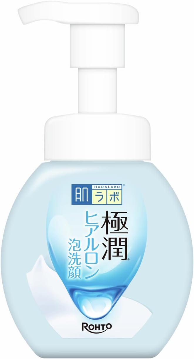 Hada Labo Gokujun Гиалуроновая пенка для умывания лица 160 мл