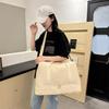 Ladies Large Capacity with Shoe Compartment Simple Casual Portable Travel Bag Dry and Wet Separation Sports Training Fitness Bag
