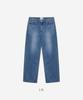 Diseuijeupain [This Is Fine X Funflex] Relaxed Signature Jeans Galaxy