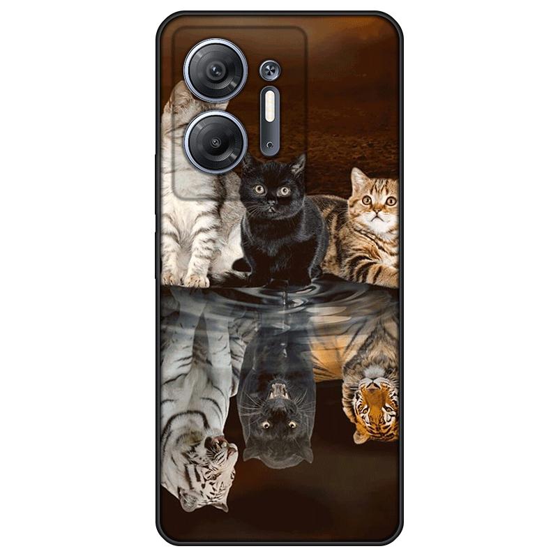 For Infinix Hot 30 5G Casing TPU Painted Back Cover Infinix Hot 30 5G Soft Silicone Case