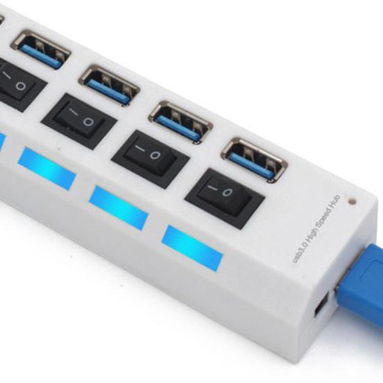 USB Hub Portable Multiple Interfaces Keyboard/Mouse/U High Speed Disk USB Splitter for Computer