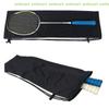 [C]Plush Cloth Badminton Racket Ball Bag Single Shoulder Diagonal Waterproof Squash Storage Backpack Sport Training Cover Youth