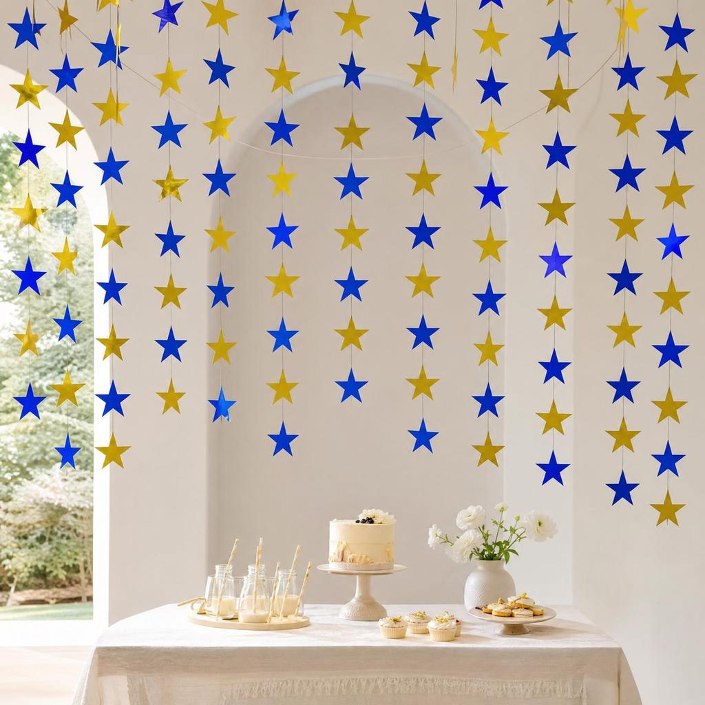 Five-Pointed Star Garland Decoration for Party