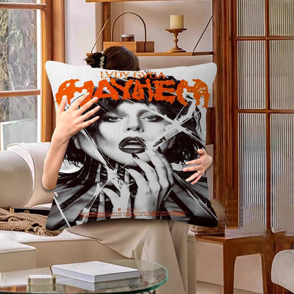 Singer Llady Gaga Pillow Anime Pillow Sofa Bed Head Pillow Cover Cushion Cover x cm Fashion