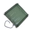 Portable Shower Pan Foldable Shower Base Floor with Detachable Drain Pipe for Camping RV Outdoor Indoor