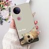 For Vivo V50 Case V2427 Phone Case 2025 New Fashion Butterfly Silicone Soft Cover For Vivo V50 Lite VivoV50 5G Shockproof Bumper