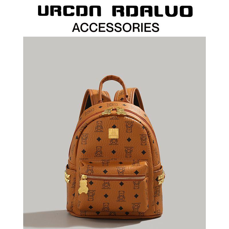 

Ur Fashion All-Match Casual Ins Super Popular Women s Backpack Brown medium