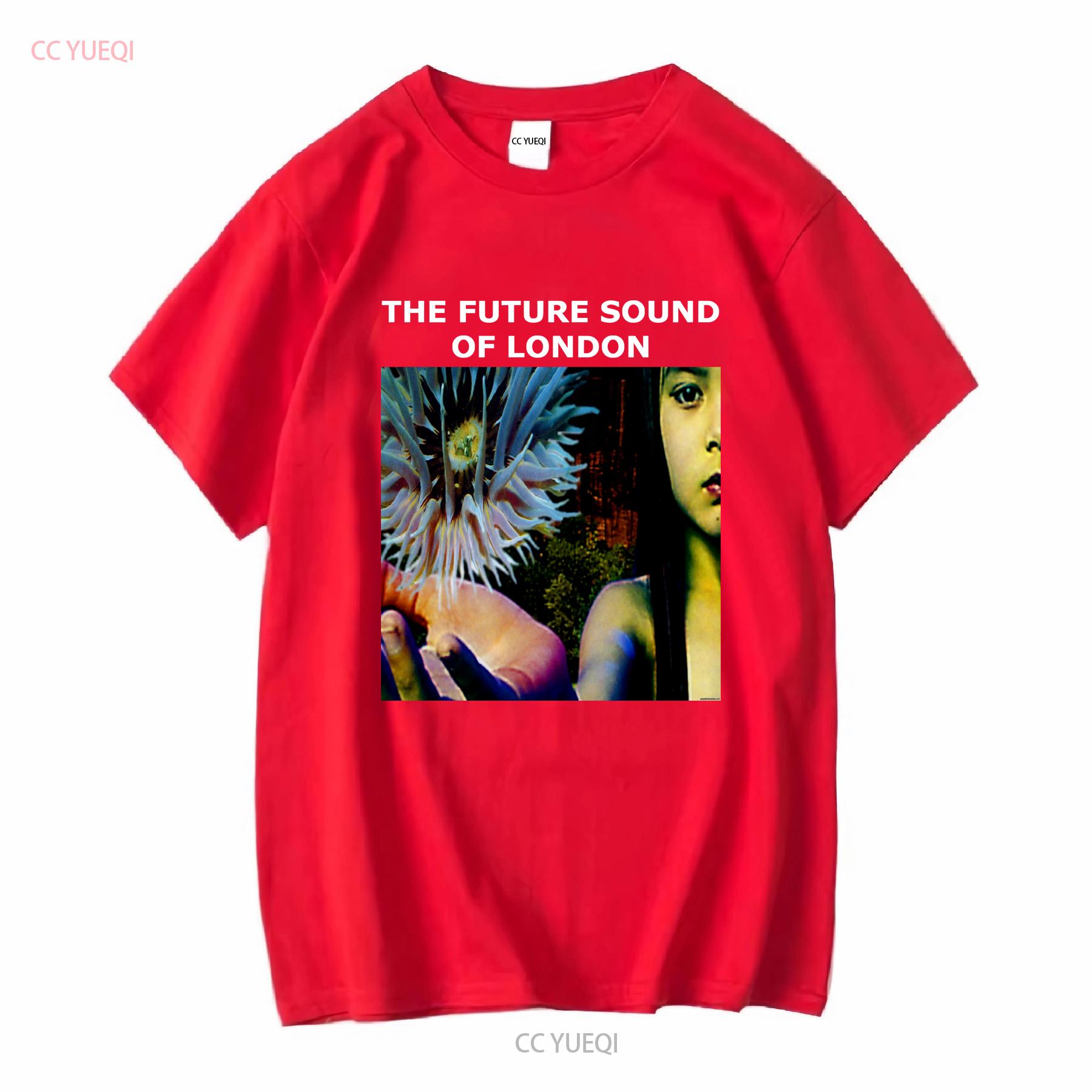 The Future Sound Of London T Shirt vintage Washed Unisex homme Slightly Stylish Soft fashion Breathable Stretched streetwear S