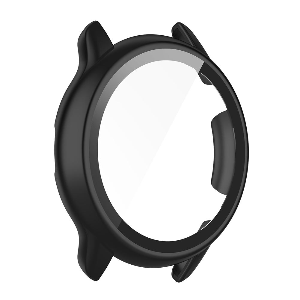 

Curved Edge Tempered Glass Watch Series Case for Amazfit GTR 2e/GTR 2 Watch Full Cover Screen Protective Bumper Shell чорний