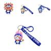 Cute Doraemon Toy Figures Keychain Bag Pendant For Kids Birthday Gift Anime Fans