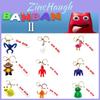 Haoan Plush Banban Garten Keychain Pendant For Keys And Bags Cute And Colorful Pvc Material
