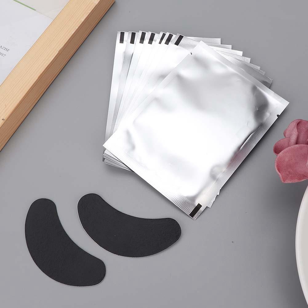50pcs False Eyelash Grafting Isolation Pad Eyelash Extension Patch Cosmetic Tool