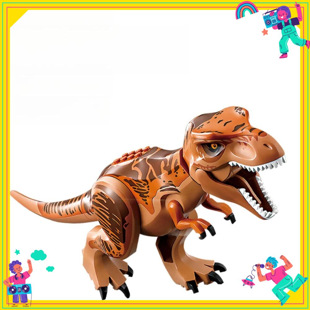 סדרת יורה פארק עולם הדינוזאורים מיני דינוזאור ערכת בנייה בנושא צעצועים וחלקים ניידים קוביות בניין צעצועי חינוך לתינוק