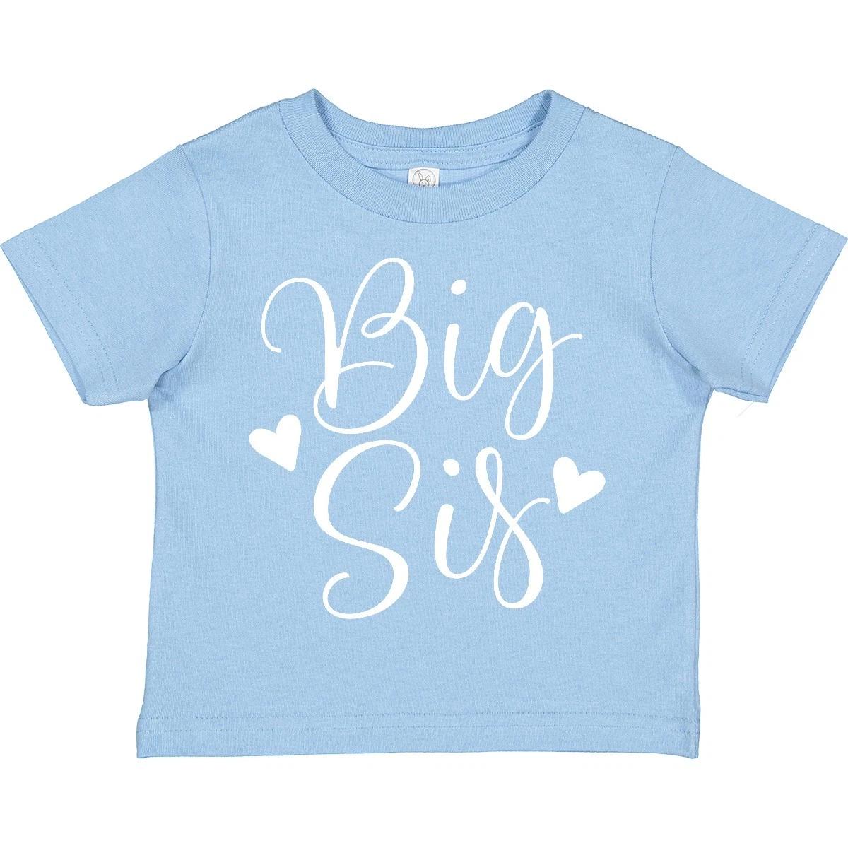 

Inktastic Cute Big Sis Girls Announcet Toddler kids boys T-Shirt Childs Reveal Apparel 160
