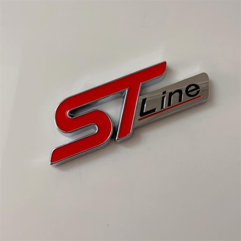 Ford Escape ST Sport Body Metall Heckklappe Emblem STline Autoaufkleber