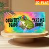 Souvenir Metal License Plate, Custom Auto Sign 15x30cm