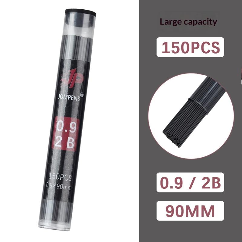 

1Box Large Capacity Round Tube Packaging Mechanical Pencil Lead 2B 0.5 0.7 0.9 1.3 2.0Mm Lead Drawing Writing Stationery