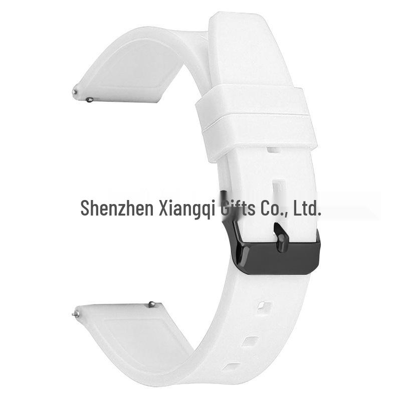 Schnellverschluss Wasserdichtes Silikon Smartwatch Armband 16-28mm