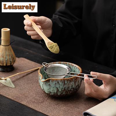 Grüner Tee Set Komplette Set Handgemachter Schneebesen Mahlwerk Pinsel Bambus Chasen Japanisches Matcha Set Kit Teekocher Tee Bestellwerkzeuge