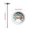 Precisions Temperature Measurement with Long Metal Probe Soil Thermometer