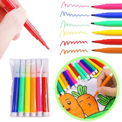 1/3/5/10/15Packs Colorful Graffiti Pen 6pcs/pack Drawing Painting Props DIY Art Coloring Marker School Artclass Rewards Gift ZYF