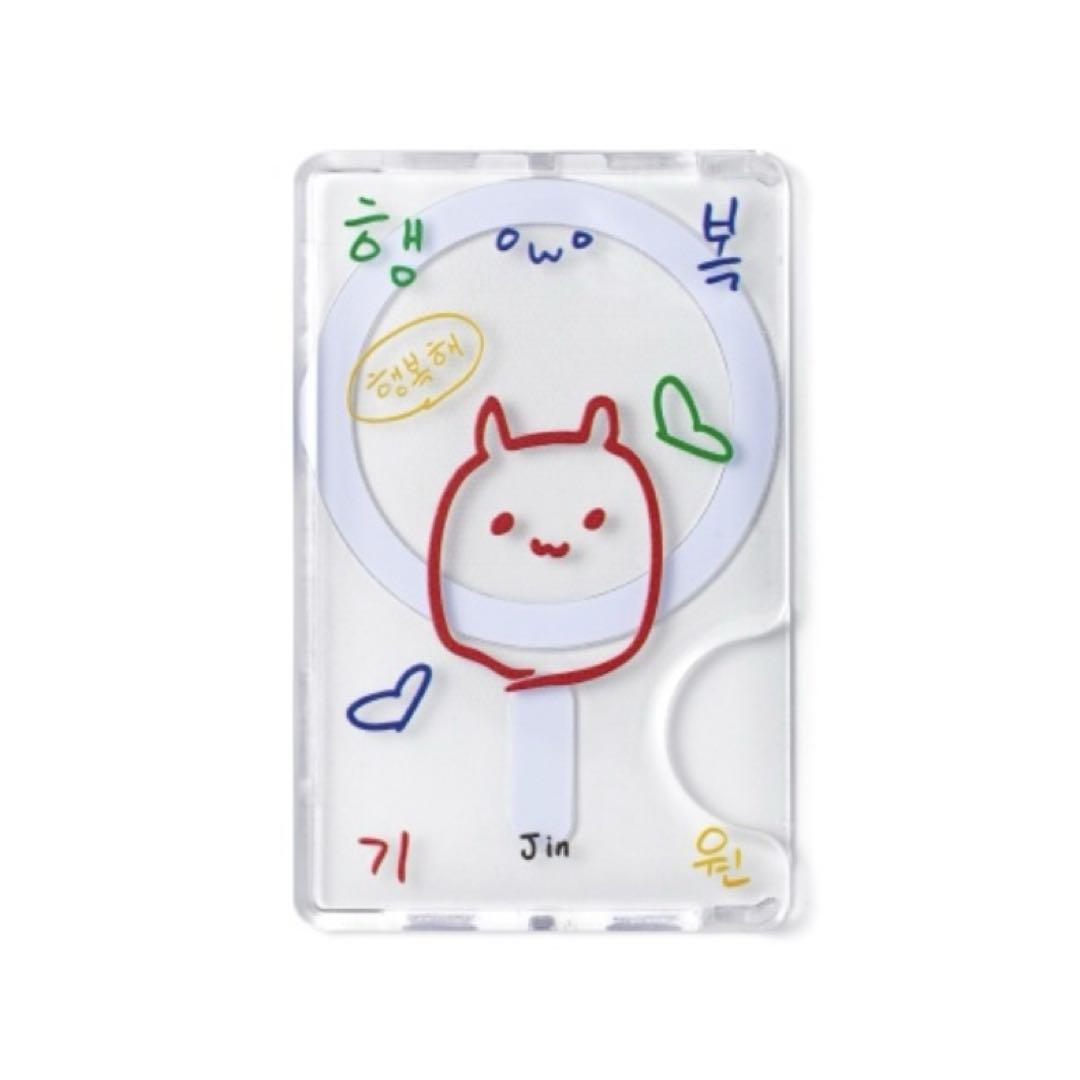 

[USED] BTS Jin Magnetic Card Holder Korea RUNSEOKJIN ver.2