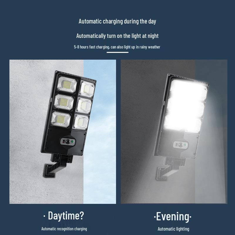 Integrated High-Brightness LED Solar Street Light with Remote Control