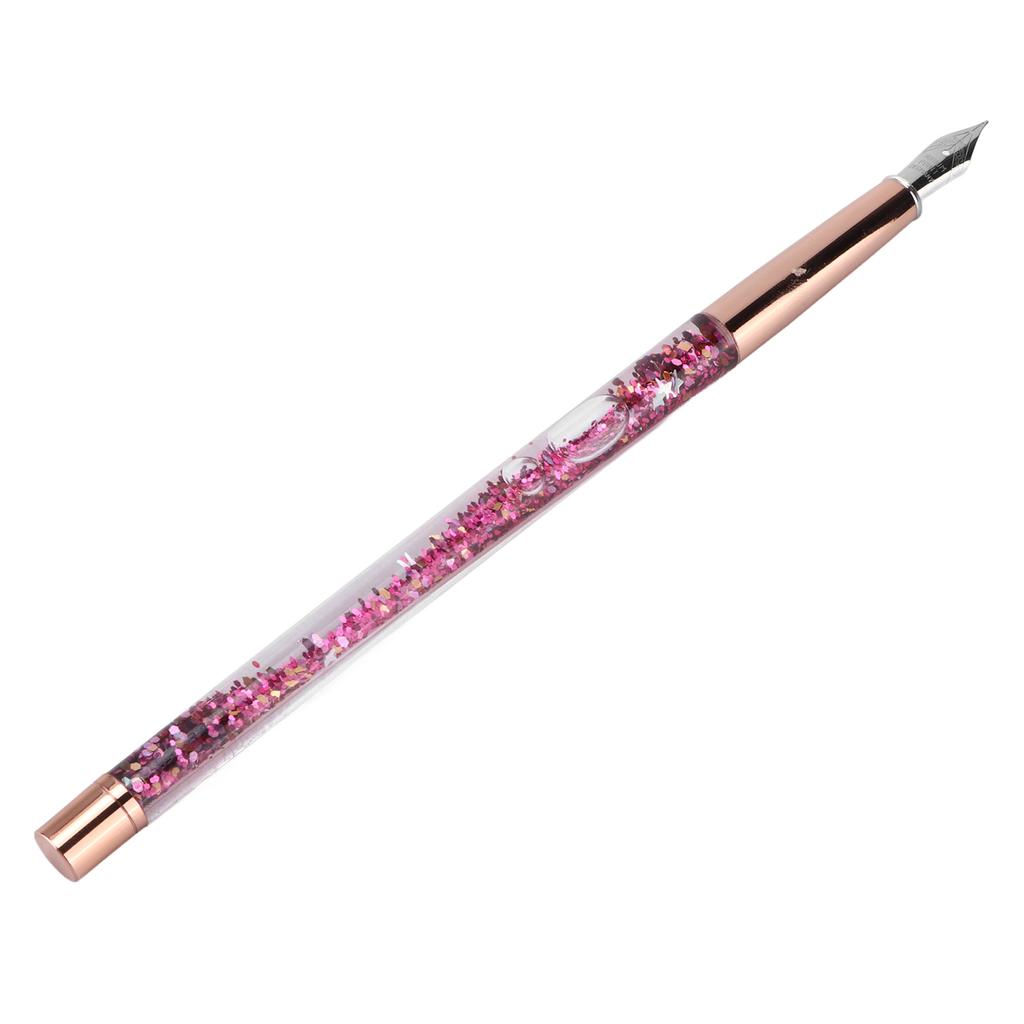 Glass Dip Pen Butiful Decorative Attractive Comfortable Ink Writing Portable Calligraphy Kit for Gift