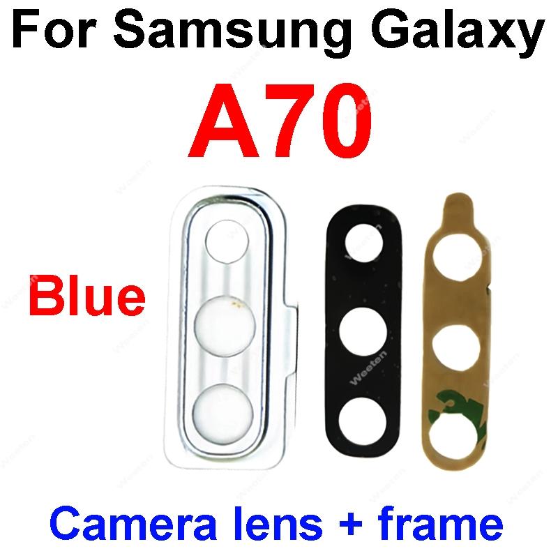 Camera Lens Frame Use For Samsung Galaxy A50 A70 A80 SM-A505F SM-A705F SM-A805F WEETEN Rear Back Camera Glass Lens Holder Parts