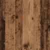 Kleiderschrank mit Regal und Stauraum Altholz-Optik 77 x 48 x 102 cm
