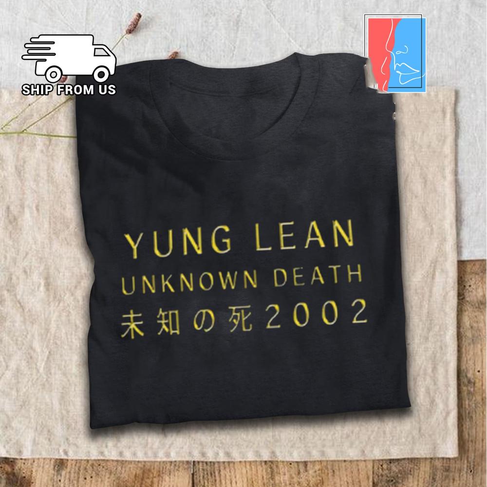Yung Lean Unknown Death 2002 Album 1 sided T SHIRT FULL SIZE S-5XL Unisex T-Shirt XXL