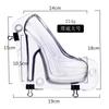 Chocolate Mold High-heeled Shoe Design Plastic 3D Candy Mold Baking Pastry Decoration Chocolate Mold