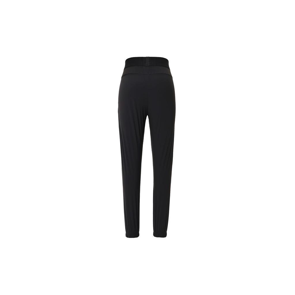 Adidas FW22 Solid Color Zipper Side Pocket Elastic Waistband Jogger Pants Women Bottoms Black HZ7041
