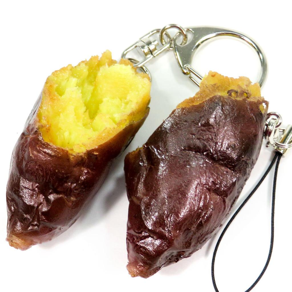 Food replica strap Baked sweet potato that looks like you could eat it 184OS -