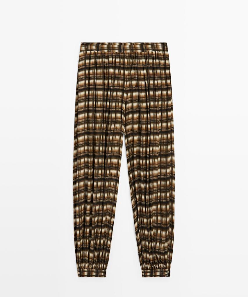 Masimodutti Fluid Sarouel Pants