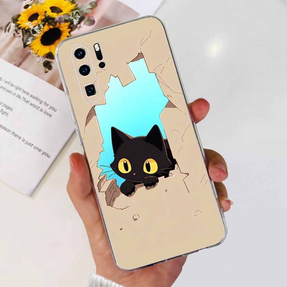 Lovely Printing Case For Huawei P30 Pro P 30 P30 Lite Soft Silicone TPU Back Cover For Huawei P30 P30lite P30pro Phone Cases