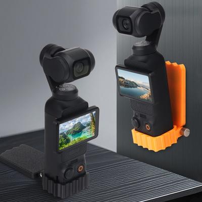 Magnetic Mount 180° Adjustable Plastic Camera Holder Expansion Adapter Bracket for DJI OSMO Pocket 3 Accessories