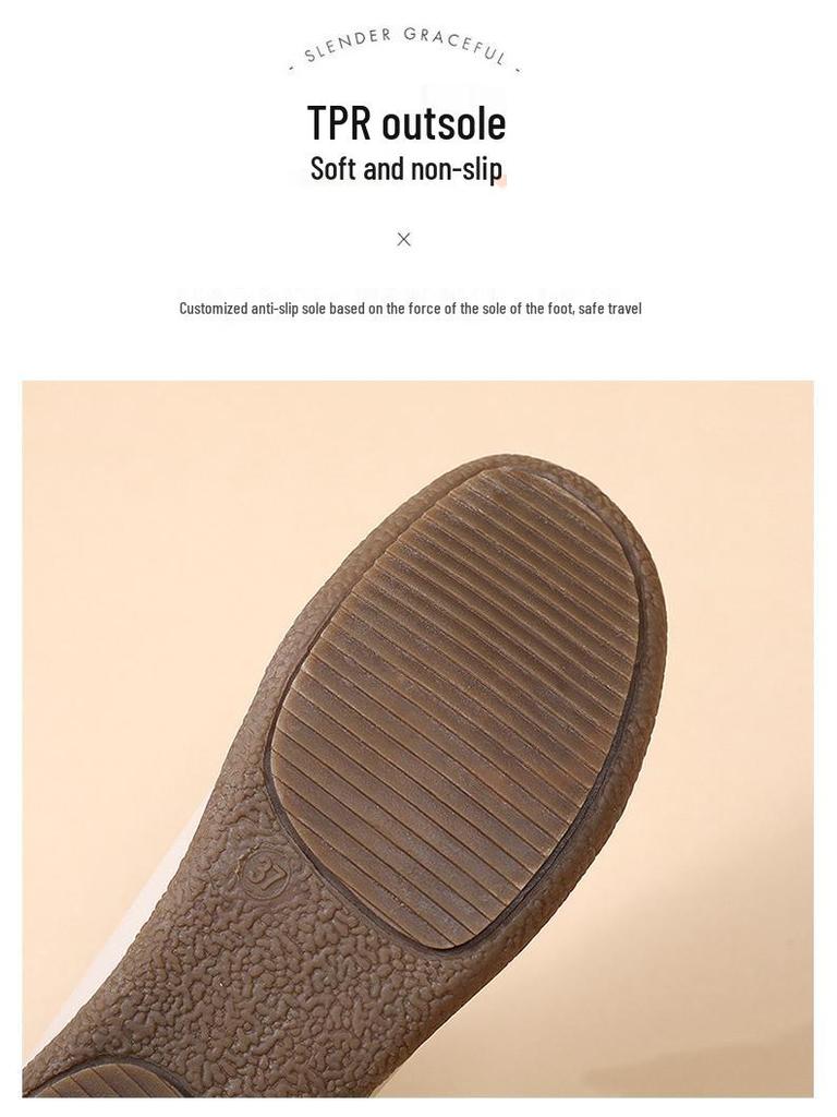 2024 Dam Casual Mjuka Loafers - Bekväma, Platta, Plusstorlek, Mjuk Sula & Ovandel, Ideala för Mamma.