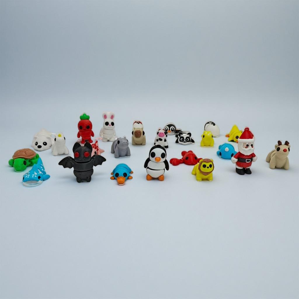 Christmas Blind 24grid Hole Music Festival Advent Animals Children's Gift 24day Digital Countdown Calendar