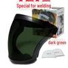 Сварочные маски и очки: Защищает от пыли, ветра, песка, брызг, масляных паров и шлифования/резки