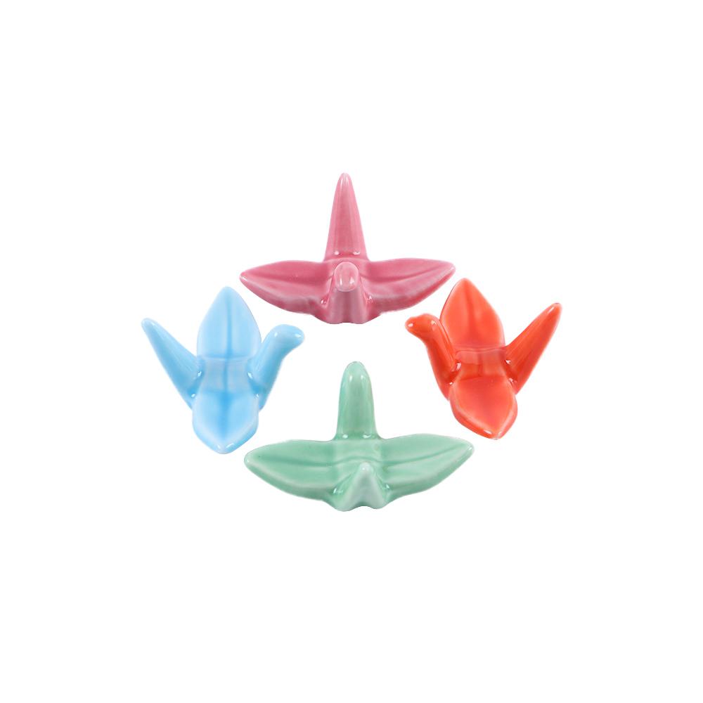 Cute Ceramic Fork Rack Rest Chopsticks Spoon Rack Tableware Chopsticks Holder Chopsticks Stand