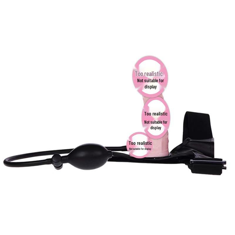 Pilot Women's Wearable Inflatable Simulated Penis Adult Toy