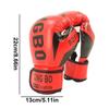 1Pair PU Leather Child Punching Gloves Breathable Training Gloves Kids Boxing Gloves  for Children