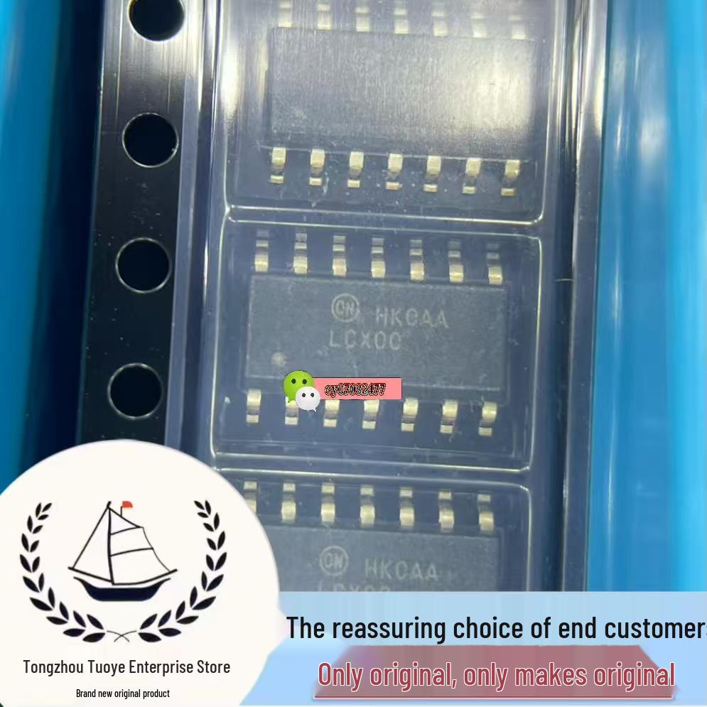 

Original 74LCX00MX SOP14 Logic Gate with LCX00 Silk Screen Marking