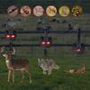 Solar-Powered Red Light Repellent for Rabbits, Wolves, Bears, Deer, and Weasels