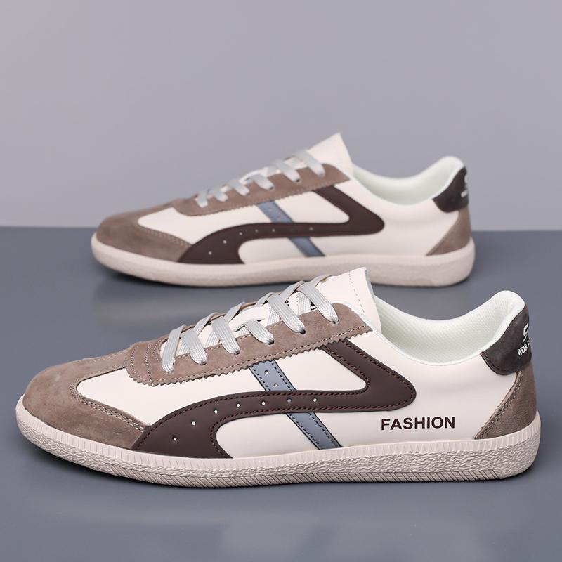 Fashion Mens Lace-Up Flats 2025 Men's Breathable Walking Shoes Lightweight Casual Sneakers Non-Slip Comfortable Athletic Shoes for Men