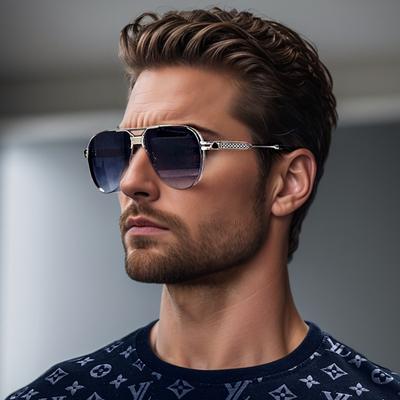 Double Beam Toad Glasses Men'S Punk Style Sunglasses Outdoor Sports Sunglasses Sunglasses